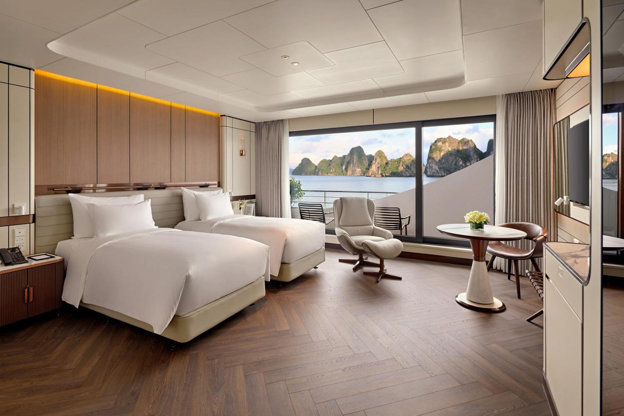 Hotel Grand Pioneers Halong Bay Cruise 2 Hạ Long Exterior foto