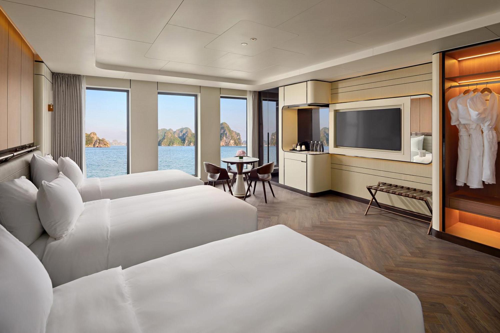Hotel Grand Pioneers Halong Bay Cruise 2 Hạ Long Exterior foto